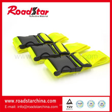 fluorescent yellow reflective safety belt